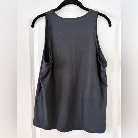 NIKE DRY FIT Women's Black Tank Top - Picture 2 of 4